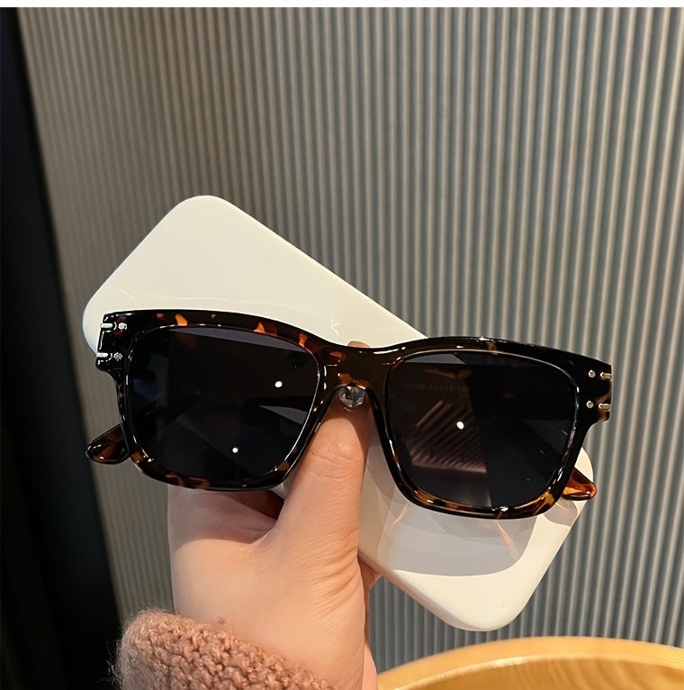 Oversized Retro Shield Glasses