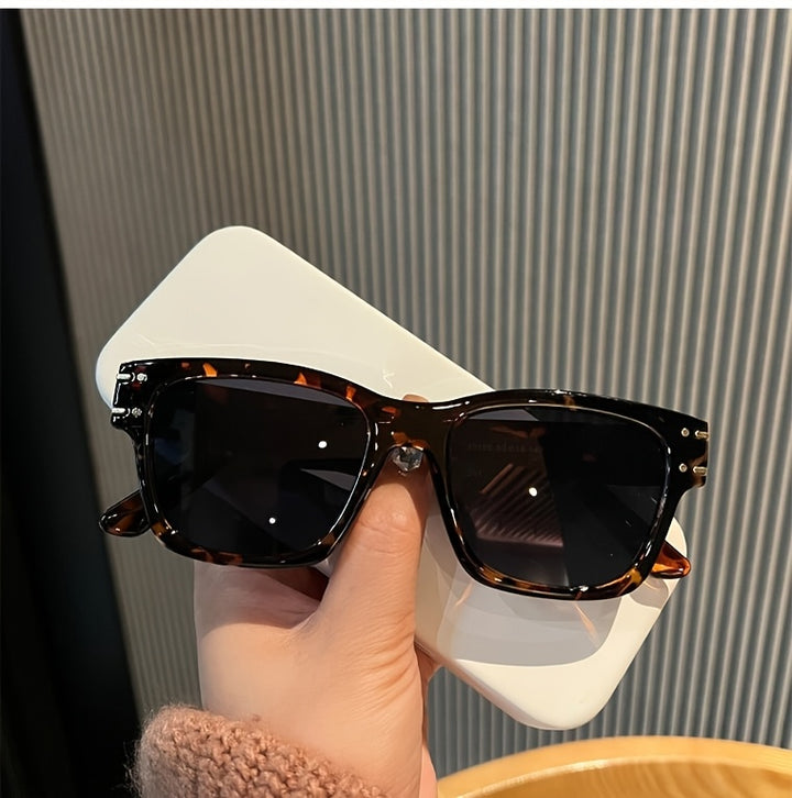 Oversized Retro Shield Glasses