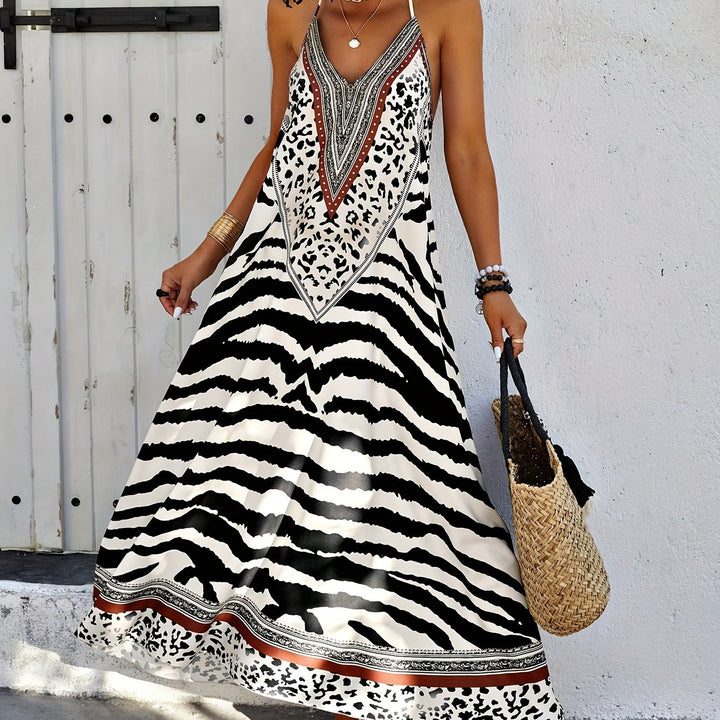 Zebra Print Dress