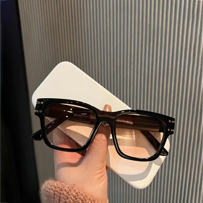 Oversized Retro Shield Glasses
