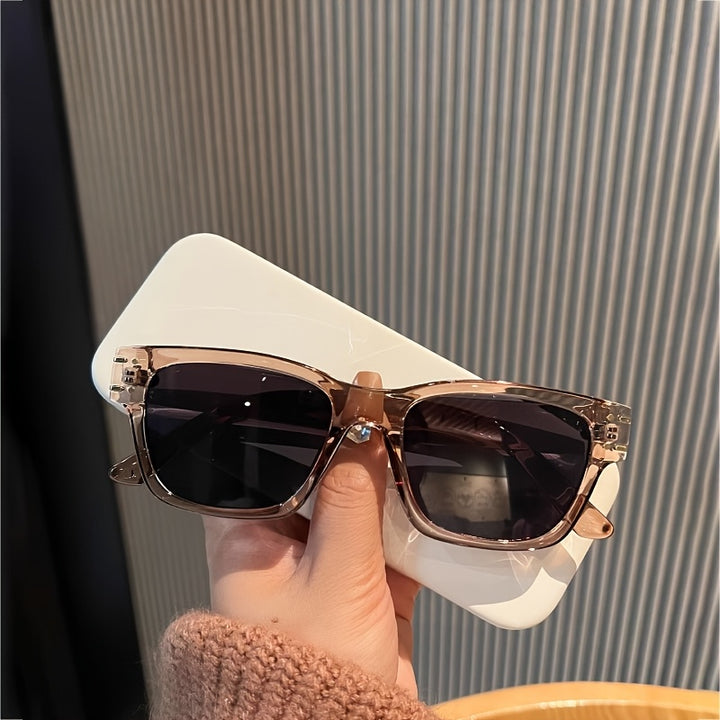 Oversized Retro Shield Glasses