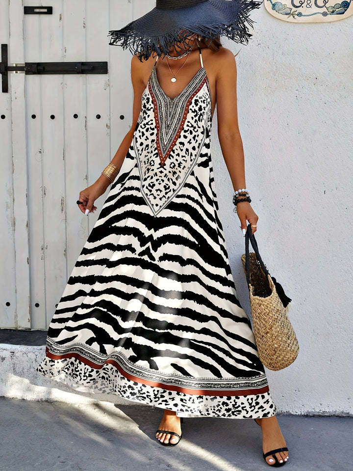 Zebra Print Dress