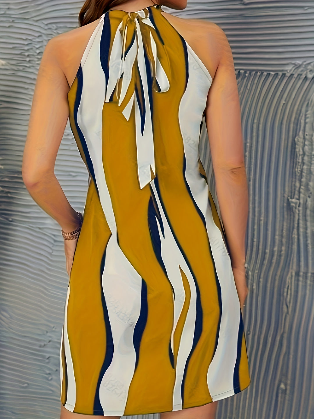 Boho-Chic Geometric Print Tunic Dress