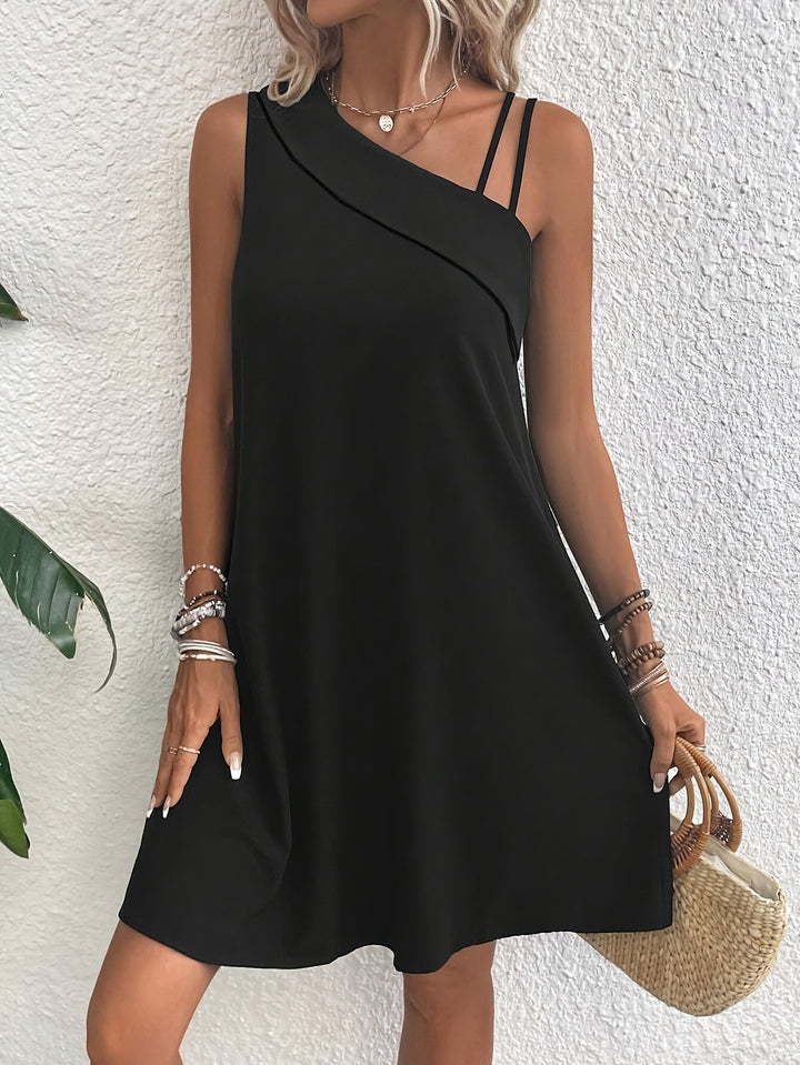One-Shoulder Mini Dress