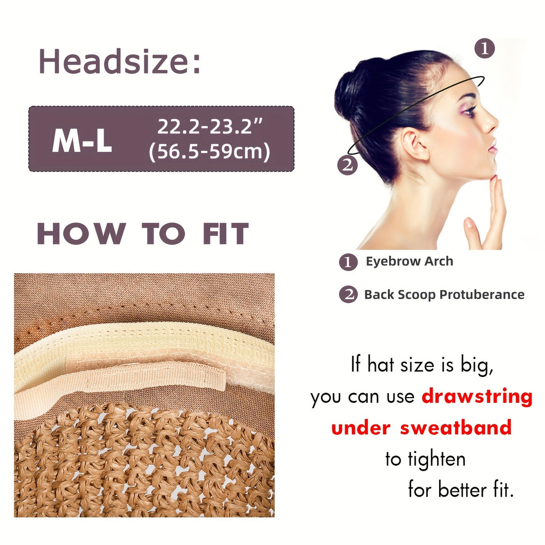 Foldable Straw Hat