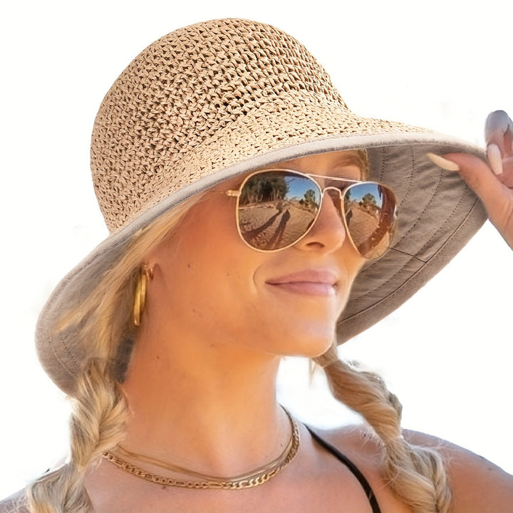 Foldable Straw Hat
