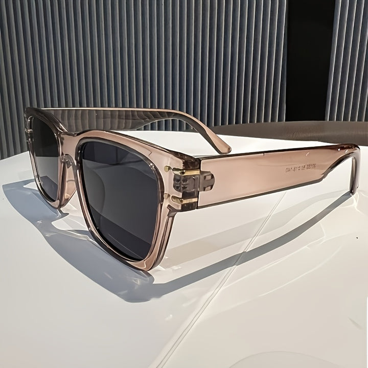 Oversized Retro Shield Glasses