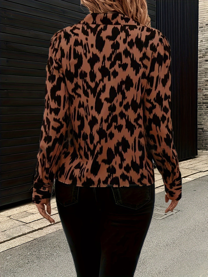 Allover Pattern Blouse