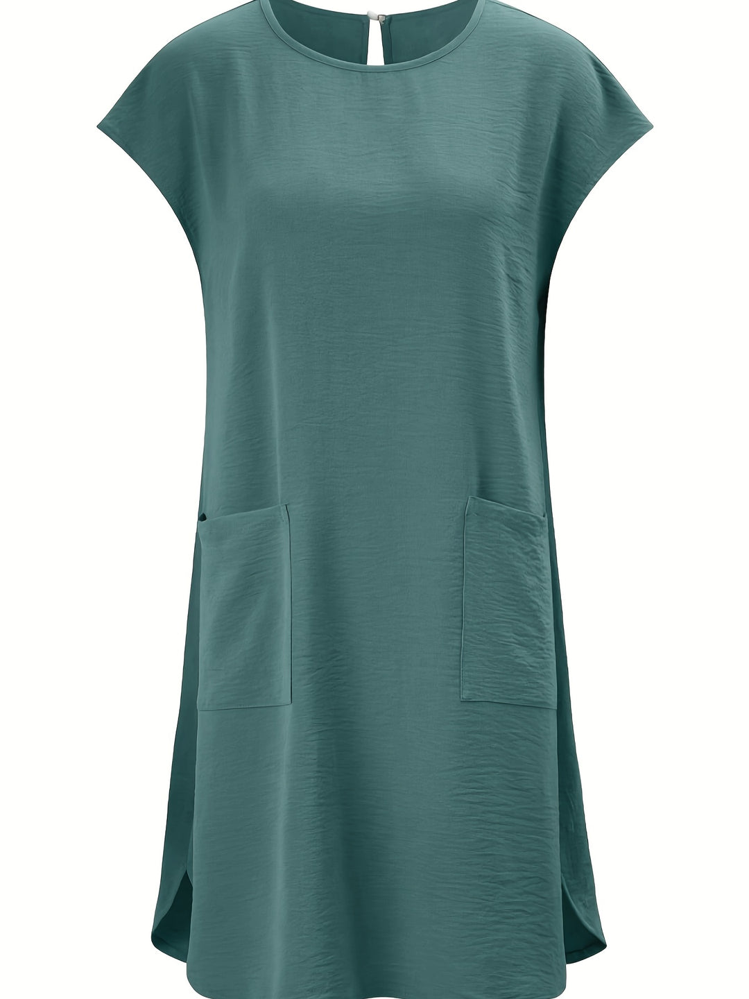 Elegant Gray Midi Dress