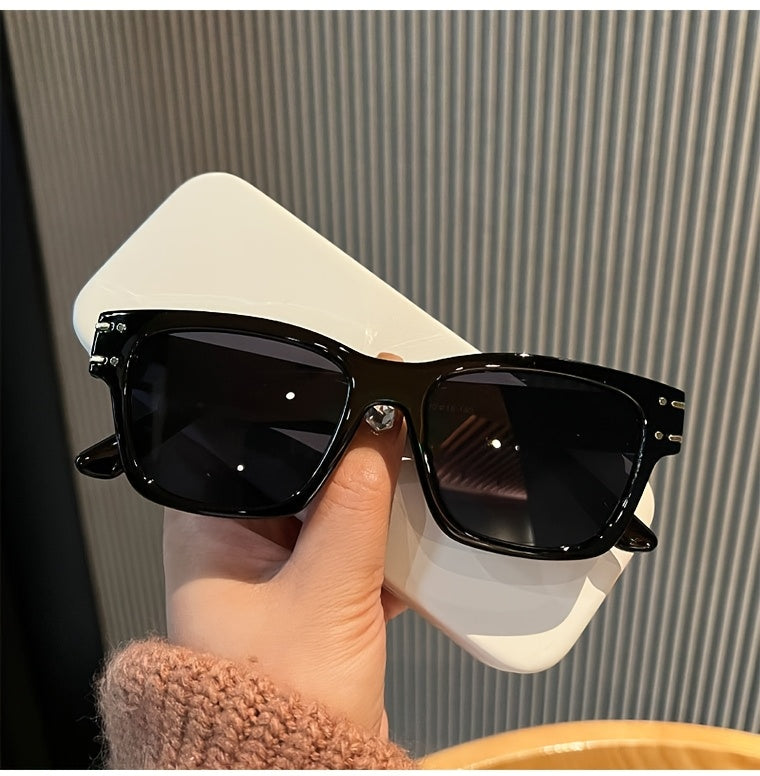 Oversized Retro Shield Glasses