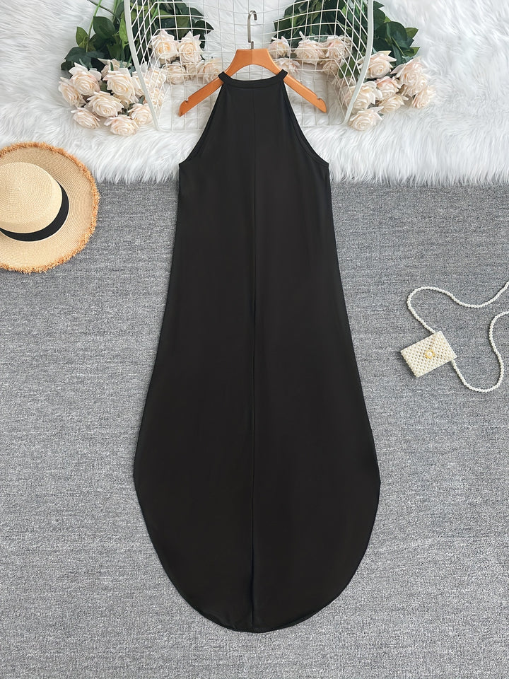 Casual Halter Neck Dress