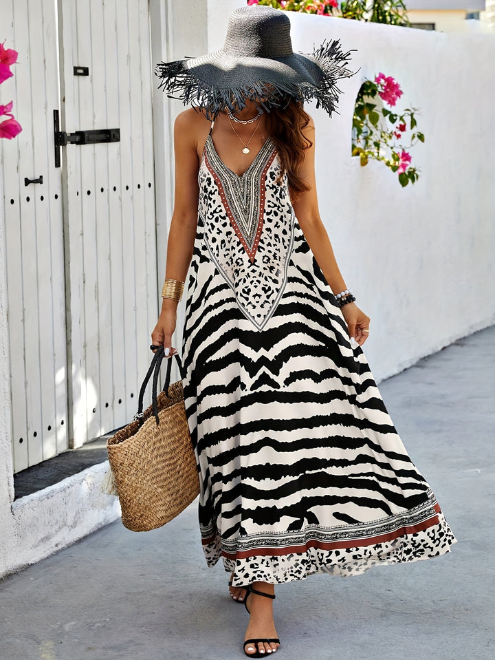 Zebra Print Dress