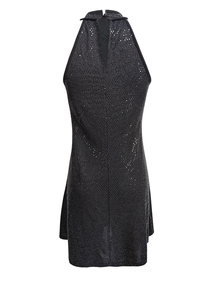 Backless Halter Dress