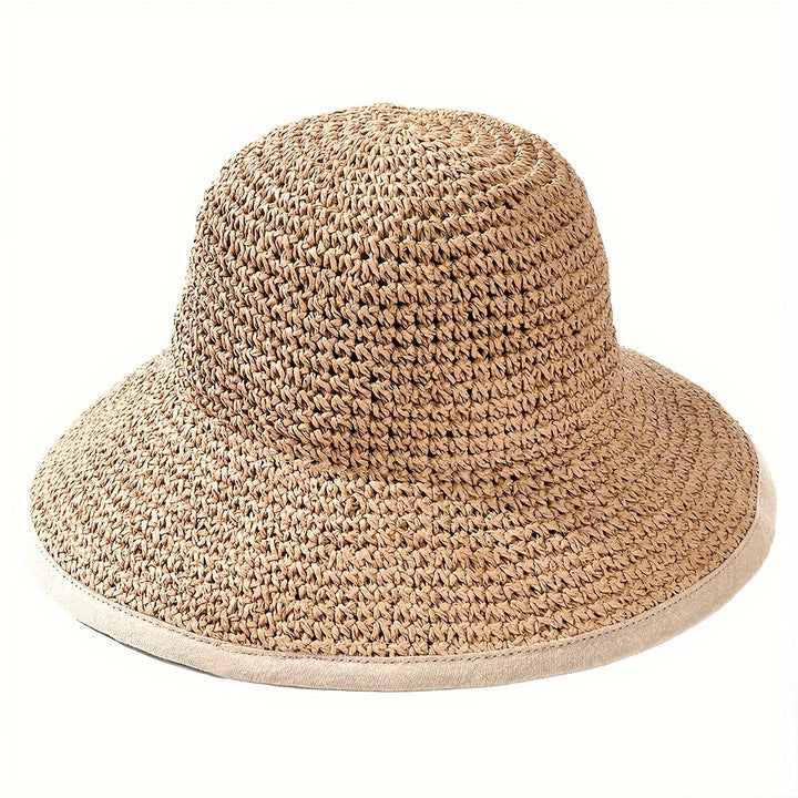 Foldable Straw Hat