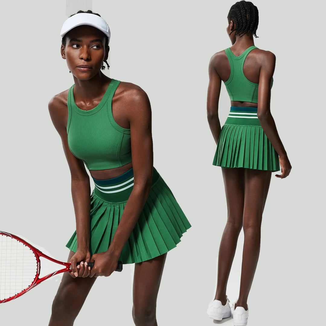 Two Pieces Fitness Tennis Sportswear