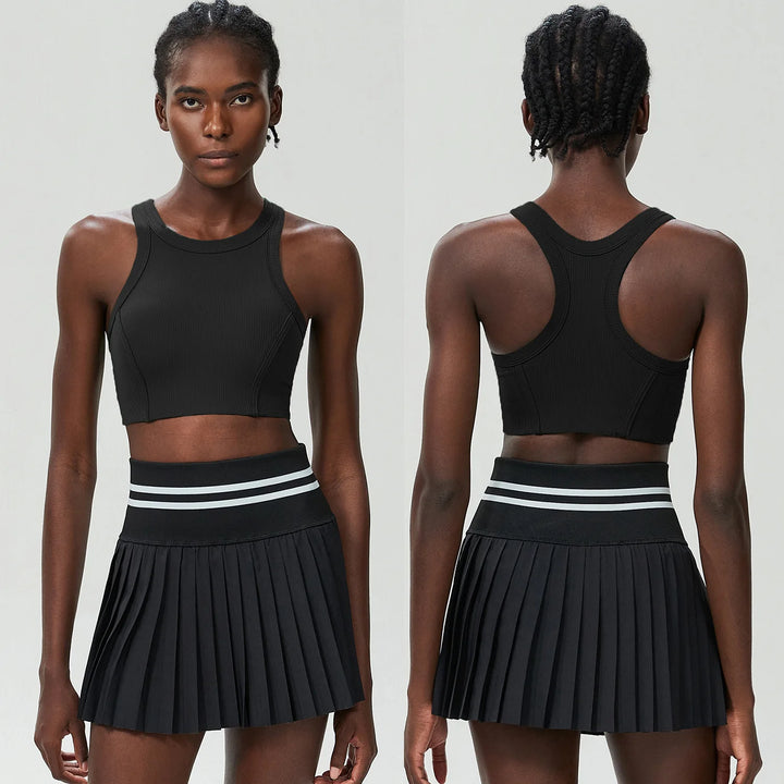 Two Pieces Fitness Tennis Sportswear
