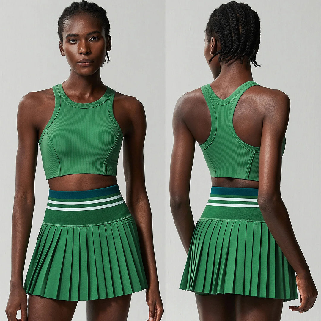 Two Pieces Fitness Tennis Sportswear