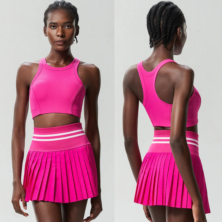 Two Pieces Fitness Tennis Sportswear