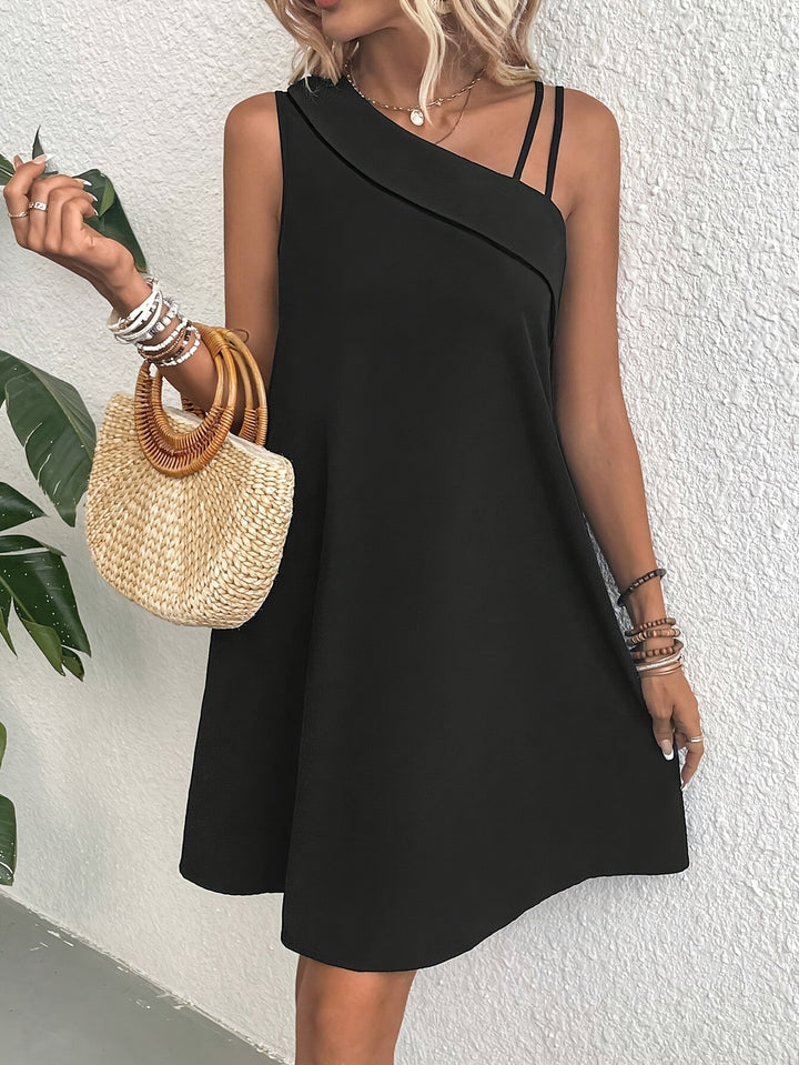 One-Shoulder Mini Dress