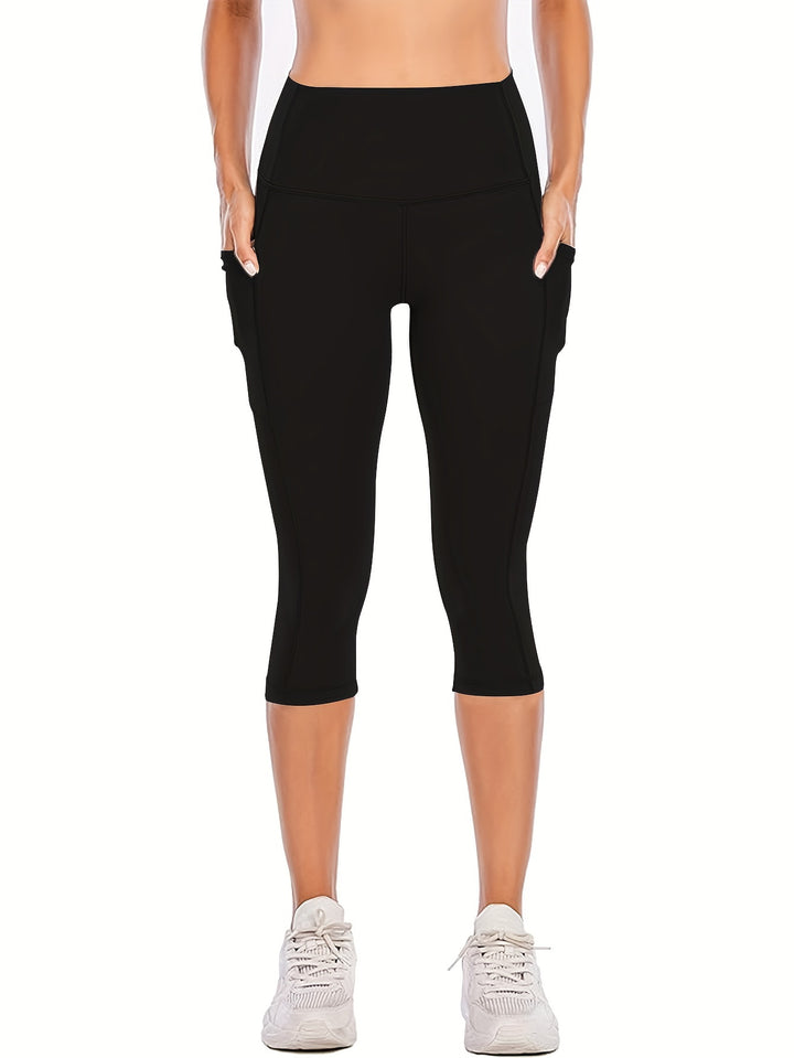 MoveFlex High-Waist Capri Leggings