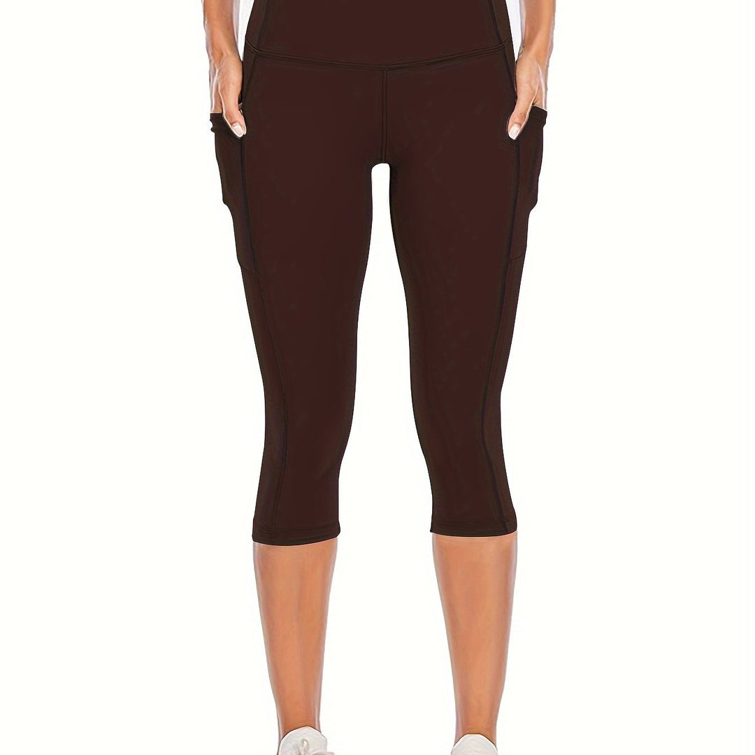 MoveFlex High-Waist Capri Leggings