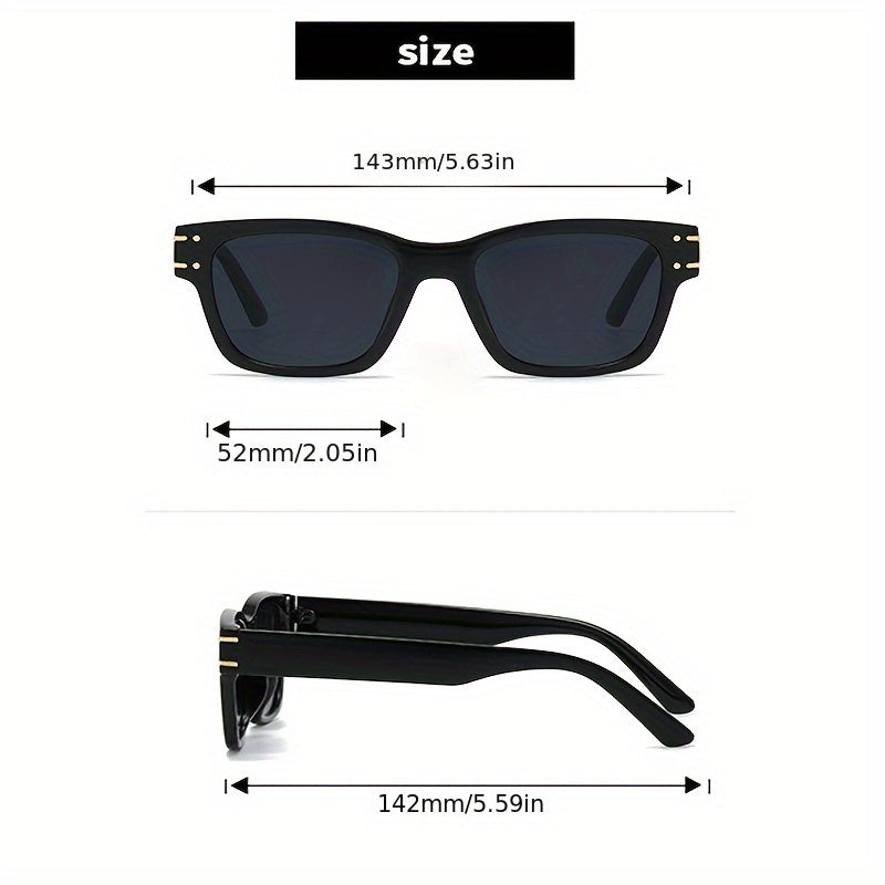 Oversized Retro Shield Glasses