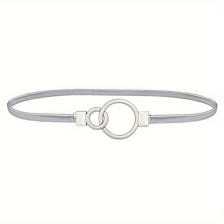 Golden Elastic Waist Chain Belt