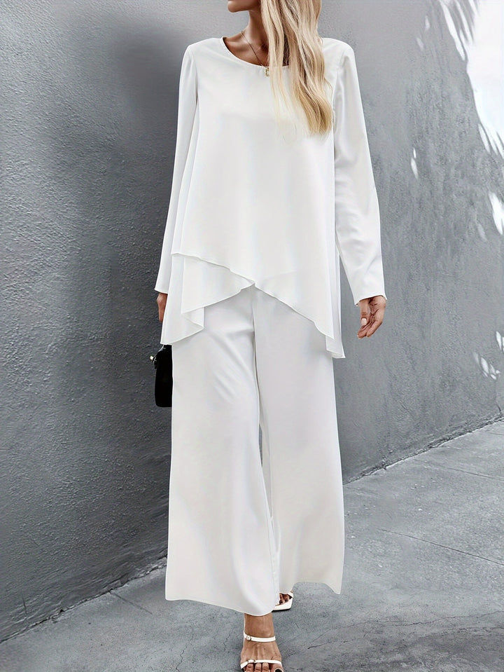 Elegant Women'S Pantsuit Set