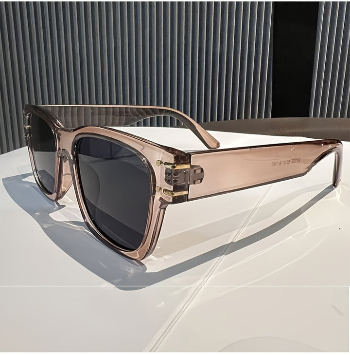 Oversized Retro Shield Glasses