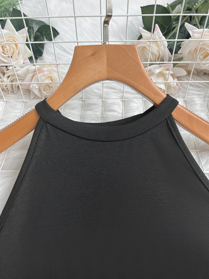 Casual Halter Neck Dress